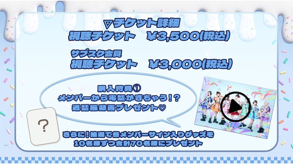 CANDY TUNE 3rd ANNIVERSARY LIVE 2026 日本武道館公演 | mellow-fan